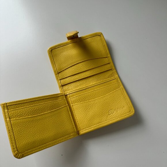 Brighton - Yellow leather purse with matching wallet - Picture 8 of 9
